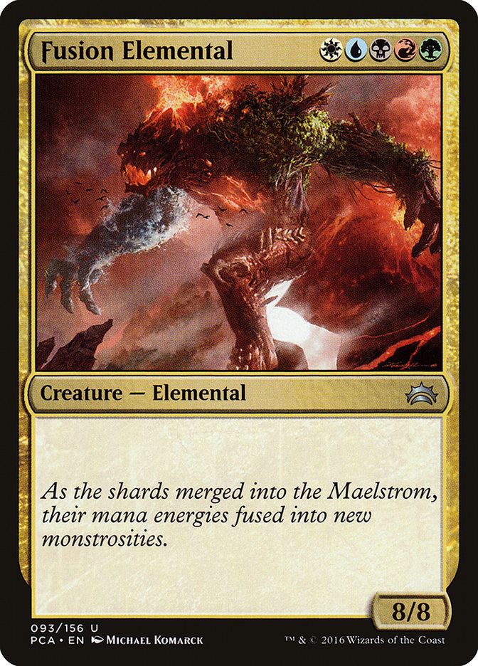 Magic the Gathering Card - Fusion Elemental - MTG Circle
