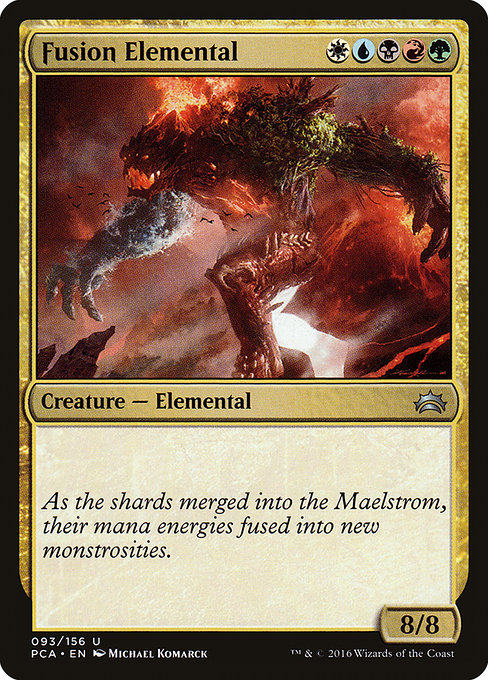 Magic the Gathering Card - Fusion Elemental - MTG Circle