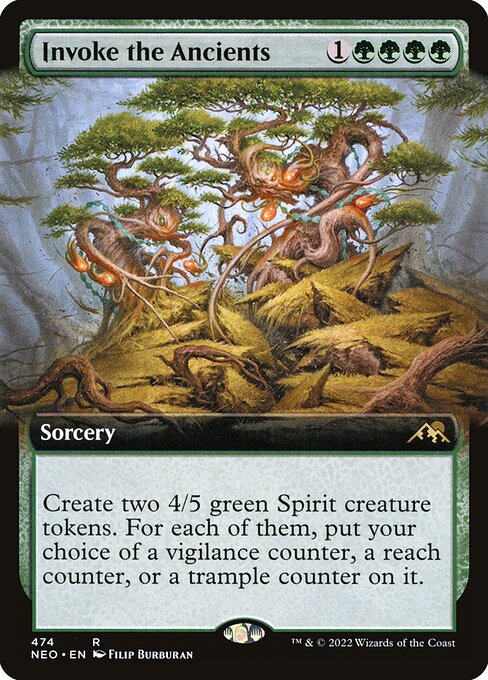 Magic the Gathering Card - Invoke the Ancients - MTG Circle