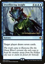 Magic the Gathering Card - Overflowing Insight - MTG Circle