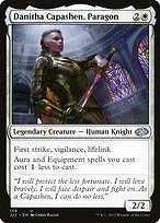 Magic the Gathering Card - Danitha Capashen, Paragon - MTG Circle