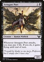 Magic the Gathering Card - Arrogant Poet - MTG Circle