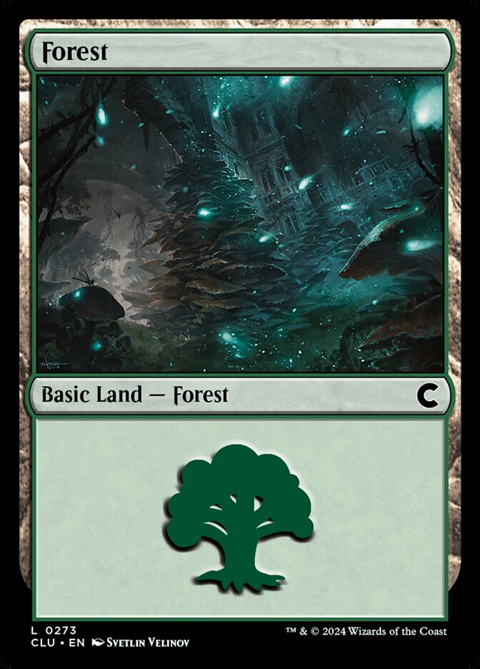Magic the Gathering Card - Forest - MTG Circle