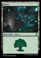 Magic the Gathering Card - Forest - MTG Circle