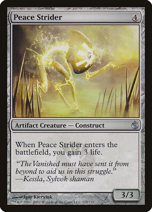 Magic the Gathering Card - Peace Strider - MTG Circle