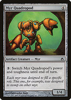 Magic the Gathering Card - Myr Quadropod - MTG Circle