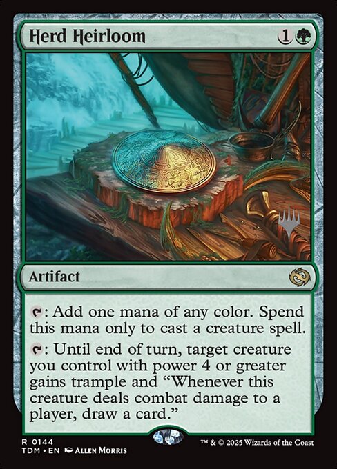 Magic the Gathering Card - Herd Heirloom - MTG Circle