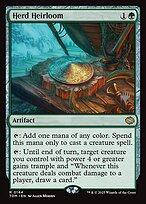 Magic the Gathering Card - Herd Heirloom - MTG Circle