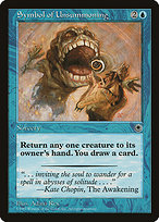 Magic the Gathering Card - Symbol of Unsummoning - MTG Circle