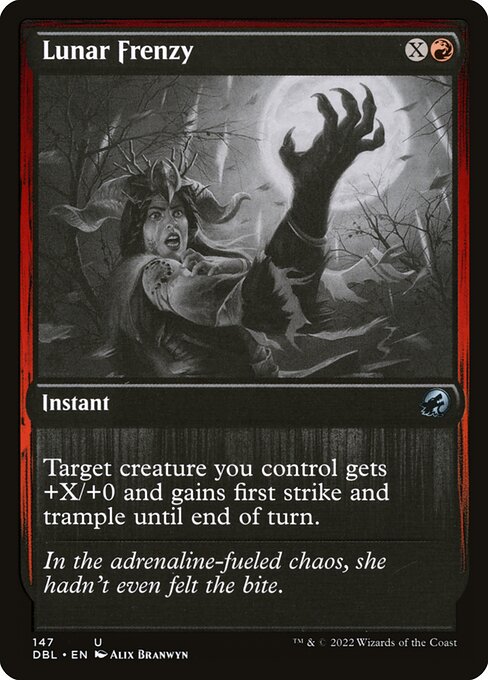 Magic the Gathering Card - Lunar Frenzy - MTG Circle