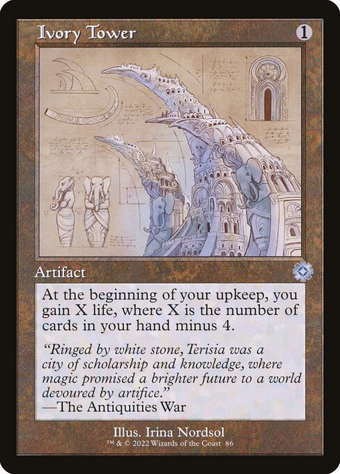 Magic the Gathering Card - Ivory Tower - MTG Circle