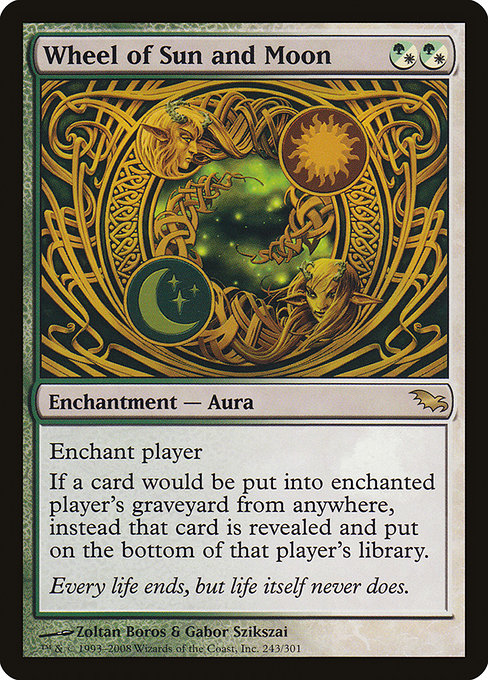 Magic the Gathering Card - Wheel of Sun and Moon - MTG Circle