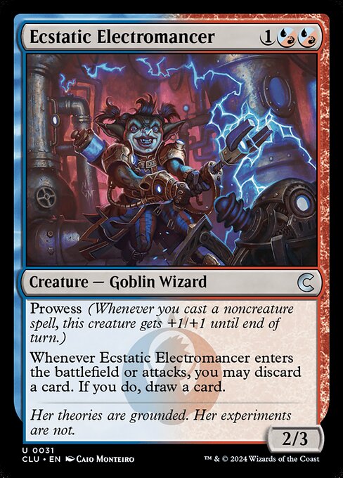 Magic the Gathering Card - Ecstatic Electromancer - MTG Circle