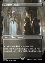 Magic the Gathering Card - Godless Shrine - MTG Circle