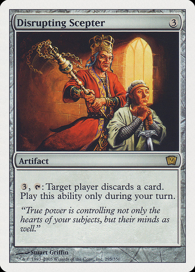 Magic the Gathering Card - Disrupting Scepter - MTG Circle