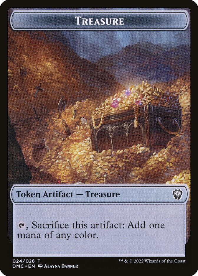 Magic the Gathering Card - Treasure - MTG Circle