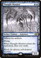 Magic the Gathering Card - Thought Monitor - MTG Circle