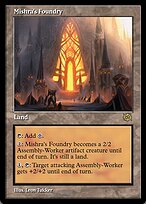 Magic the Gathering Card - Mishra's Foundry - MTG Circle