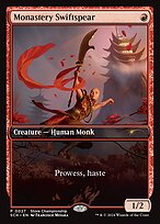 Magic the Gathering Card - Monastery Swiftspear - MTG Circle