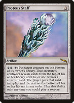 Magic the Gathering Card - Proteus Staff - MTG Circle
