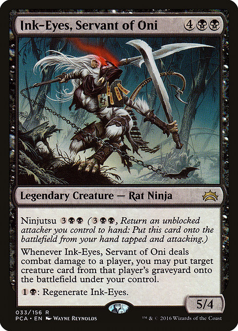 Magic the Gathering Card - Ink-Eyes, Servant of Oni - MTG Circle
