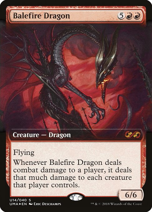 Magic the Gathering Card - Balefire Dragon - MTG Circle