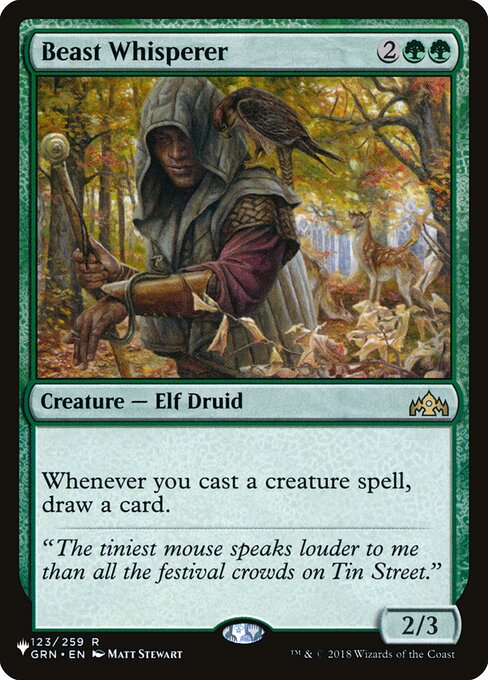 Magic the Gathering Card - Beast Whisperer - MTG Circle