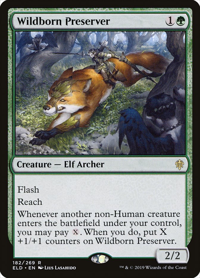 Magic the Gathering Card - Wildborn Preserver - MTG Circle
