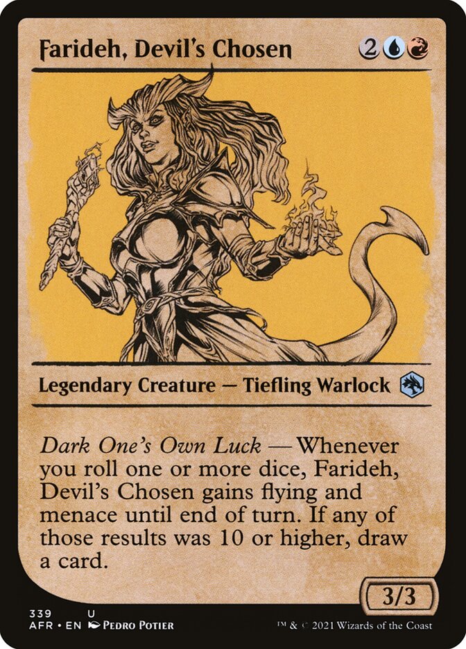 Magic the Gathering Card - Farideh, Devil's Chosen - MTG Circle