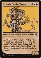Magic the Gathering Card - Farideh, Devil's Chosen - MTG Circle