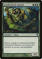 Magic the Gathering Card - Leatherback Baloth - MTG Circle