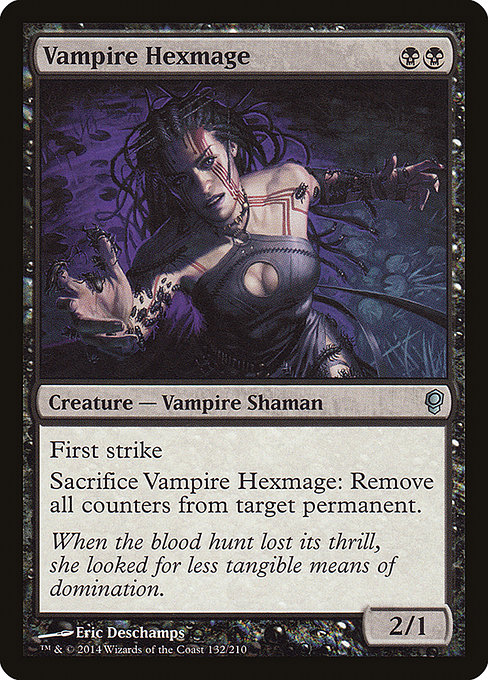 Magic the Gathering Card - Vampire Hexmage - MTG Circle