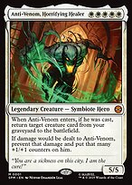 Magic the Gathering Card - Anti-Venom, Horrifying Healer - MTG Circle