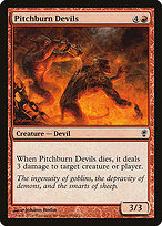 Magic the Gathering Card - Pitchburn Devils - MTG Circle