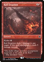 Magic the Gathering Card - Roil Eruption - MTG Circle