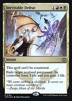 Magic the Gathering Card - Inevitable Defeat - MTG Circle