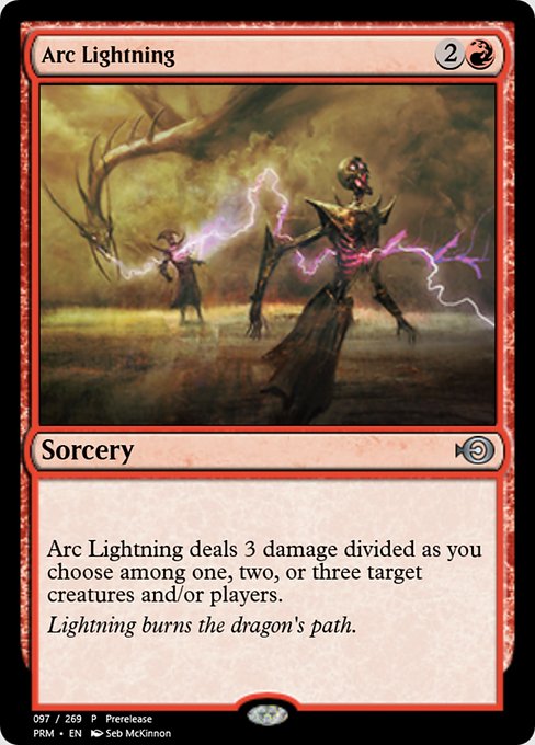 Magic the Gathering Card - Arc Lightning - MTG Circle