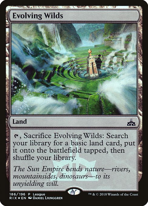 Magic the Gathering Card - Evolving Wilds - MTG Circle