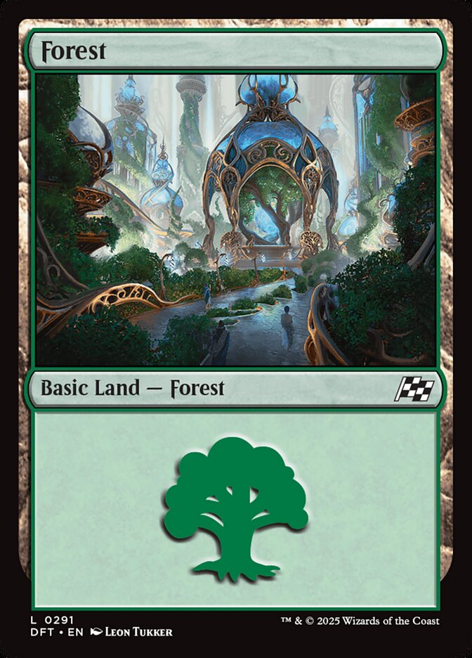 Magic the Gathering Card - Forest - MTG Circle