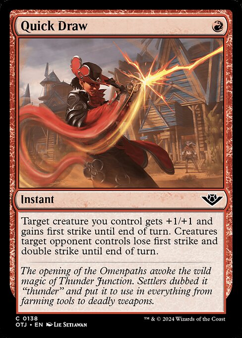 Magic the Gathering Card - Quick Draw - MTG Circle