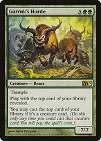 Magic the Gathering Card - Garruk's Horde - MTG Circle