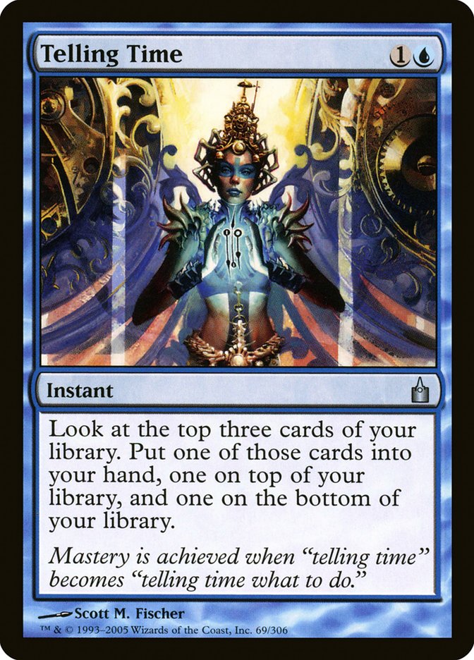 Magic the Gathering Card - Telling Time - MTG Circle