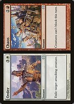 Magic the Gathering Card - Order // Chaos - MTG Circle