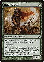 Magic the Gathering Card - Elvish Eulogist - MTG Circle