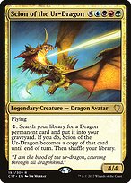 Magic the Gathering Card - Scion of the Ur-Dragon - MTG Circle