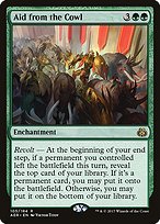 Magic the Gathering Card - Aid from the Cowl - MTG Circle