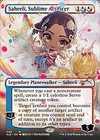 Magic the Gathering Card - Saheeli, Sublime Artificer - MTG Circle