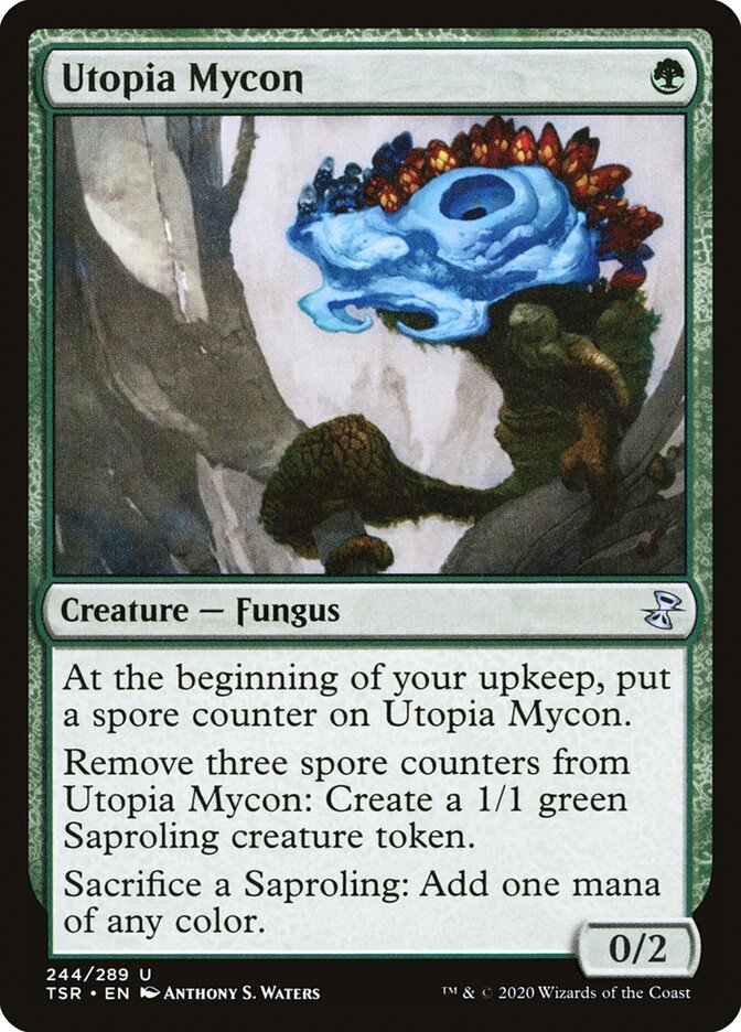 Magic the Gathering Card - Utopia Mycon - MTG Circle