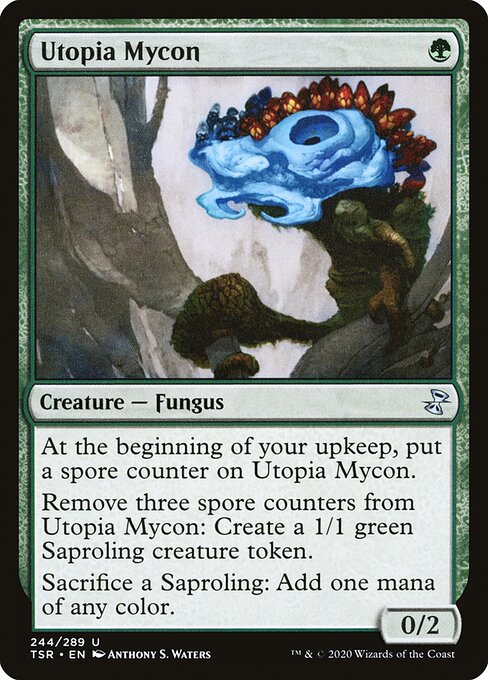Magic the Gathering Card - Utopia Mycon - MTG Circle