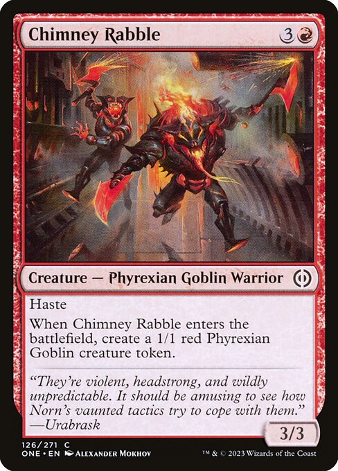 Magic the Gathering Card - Chimney Rabble - MTG Circle